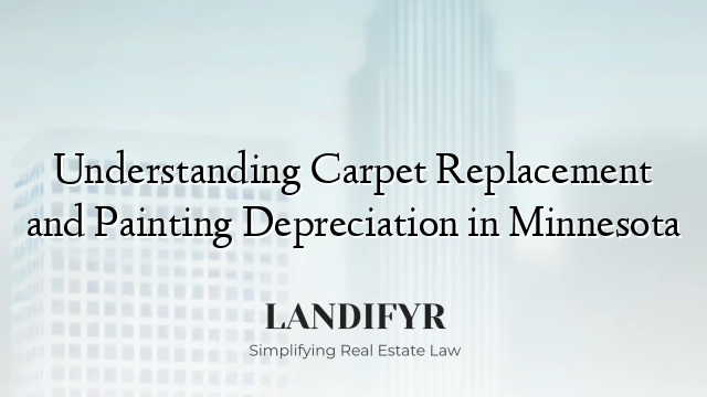 Understanding Carpet Replacement and Painting Depreciation in Minnesota