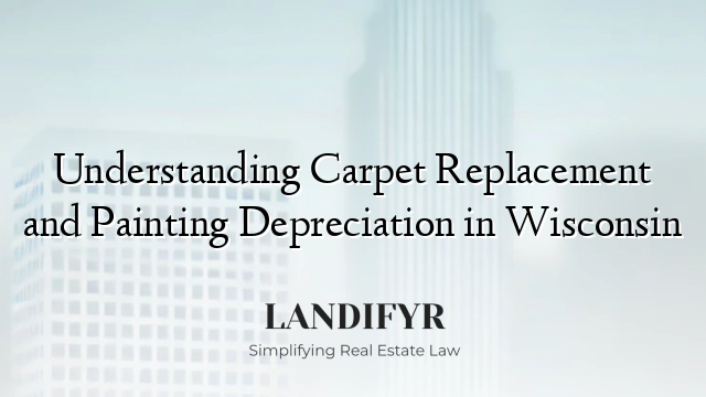 Understanding Carpet Replacement and Painting Depreciation in Wisconsin
