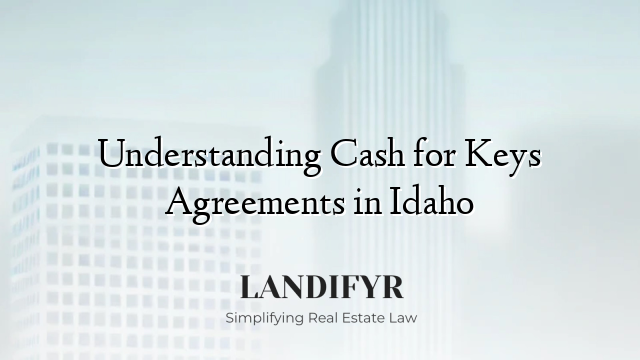 Understanding Cash for Keys Agreements in Idaho