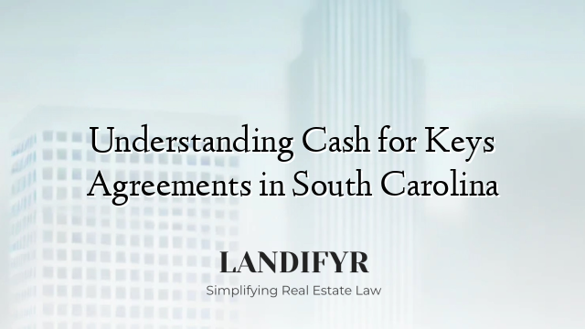 Understanding Cash for Keys Agreements in South Carolina