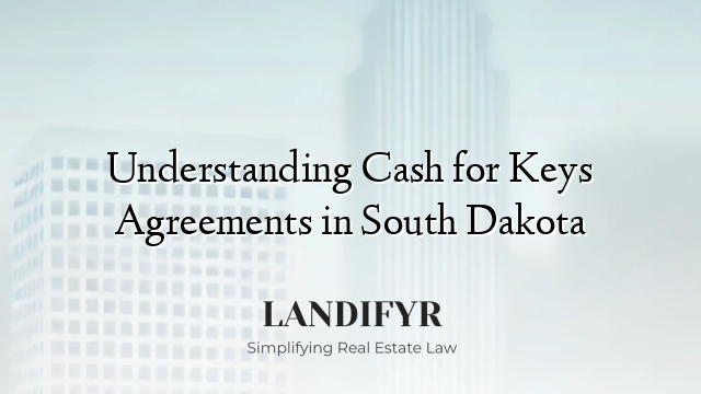Understanding Cash for Keys Agreements in South Dakota