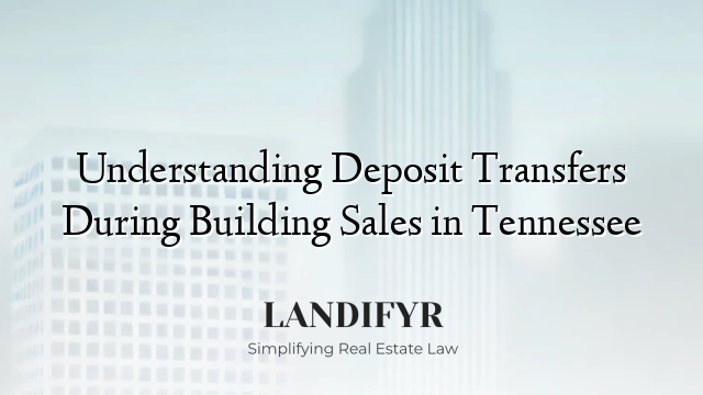 Understanding Deposit Transfers During Building Sales in Tennessee