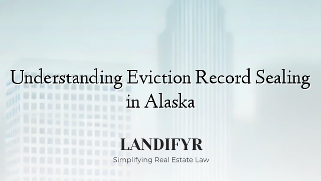 Understanding Eviction Record Sealing in Alaska