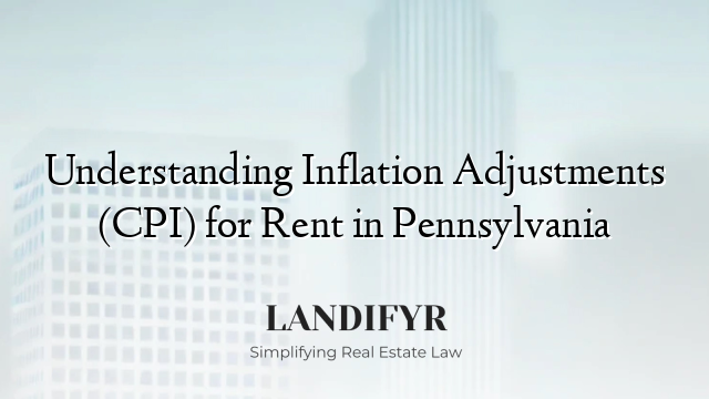 Understanding Inflation Adjustments (CPI) for Rent in Pennsylvania