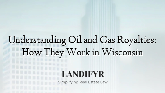 Understanding Oil and Gas Royalties: How They Work in Wisconsin