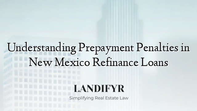 Understanding Prepayment Penalties in New Mexico Refinance Loans
