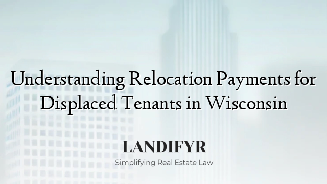 Understanding Relocation Payments for Displaced Tenants in Wisconsin