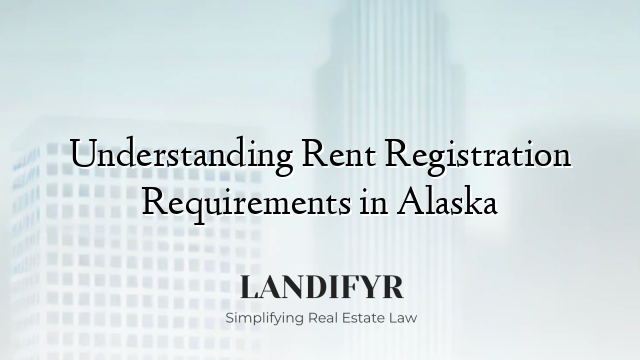 Understanding Rent Registration Requirements in Alaska