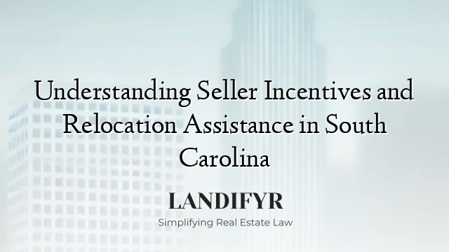 Understanding Seller Incentives and Relocation Assistance in South Carolina
