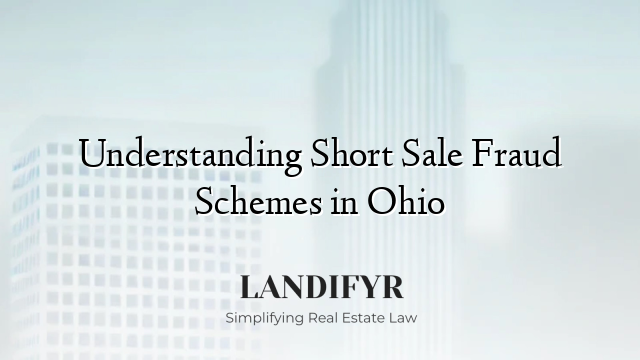 Understanding Short Sale Fraud Schemes in Ohio