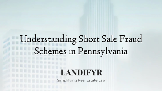 Understanding Short Sale Fraud Schemes in Pennsylvania