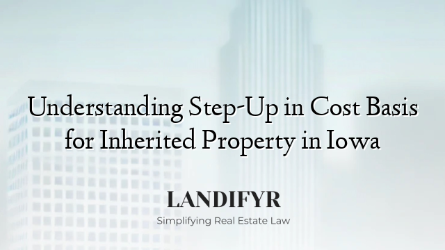 Understanding Step-Up in Cost Basis for Inherited Property in Iowa