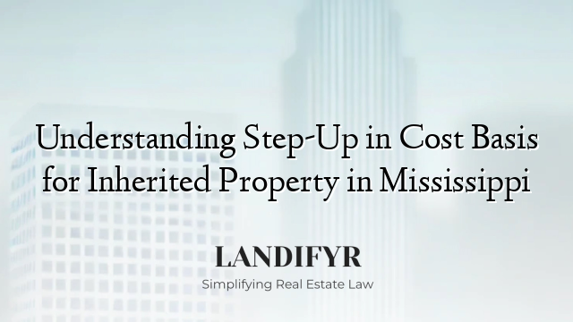 Understanding Step-Up in Cost Basis for Inherited Property in Mississippi