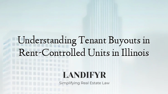 Understanding Tenant Buyouts in Rent-Controlled Units in Illinois